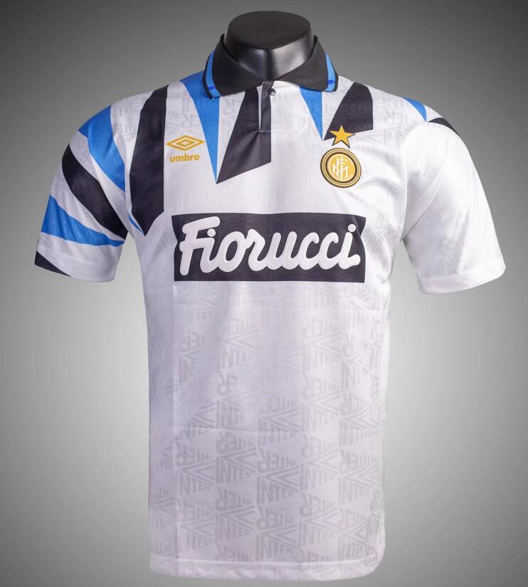 1992-93 Inter Milan Retro Away Kit Soccer Jersey